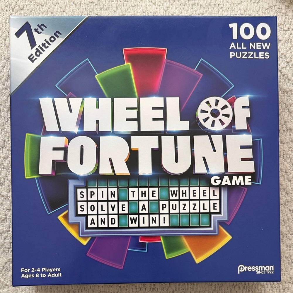 Wheel of Fortune Game - 7th Edition